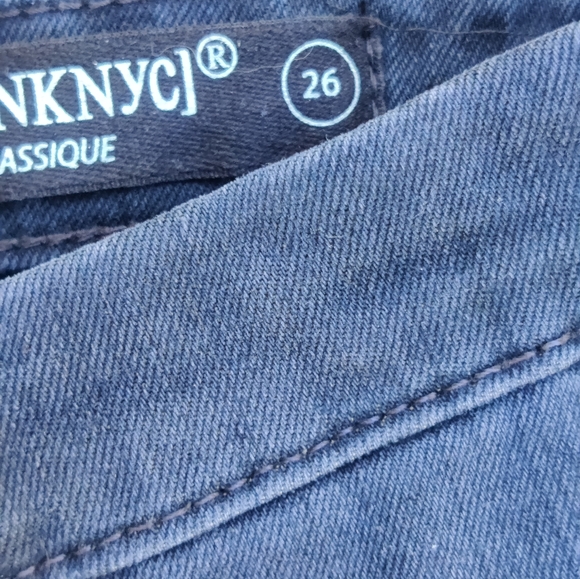 Blank NYC black velvet lace up jeans - Picture 5 of 10